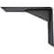 Ekena Millwork Countertop Support Steel Heavy Duty Bracket w/ Gusset, Powder Coated Black 2 1/2"W x 8"D x 6"H BKTM02X08X06CGPBL - alternate 7